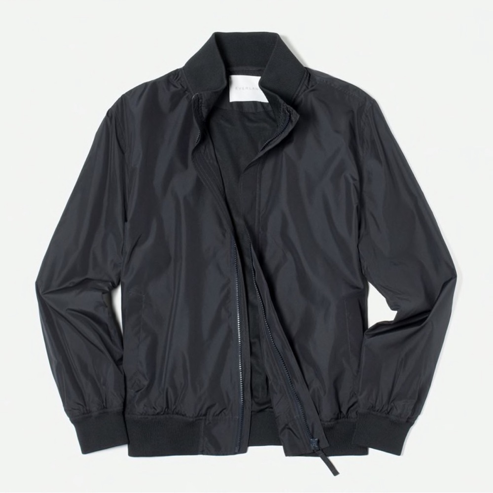 Everlane Bomber Jacket Size‎ XS Unisex Men’s Zip Up Black